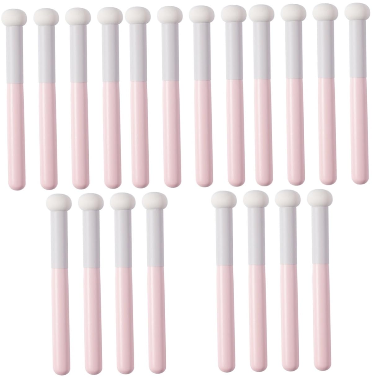 FRCOLOR 20stücke Teiliges Von Multifunktionalen Makeup-puff Und Schwämmen Mit Ergonomischem Griff Für Concealer Foundation Und Puder Für Zuhause Und Unterwegs