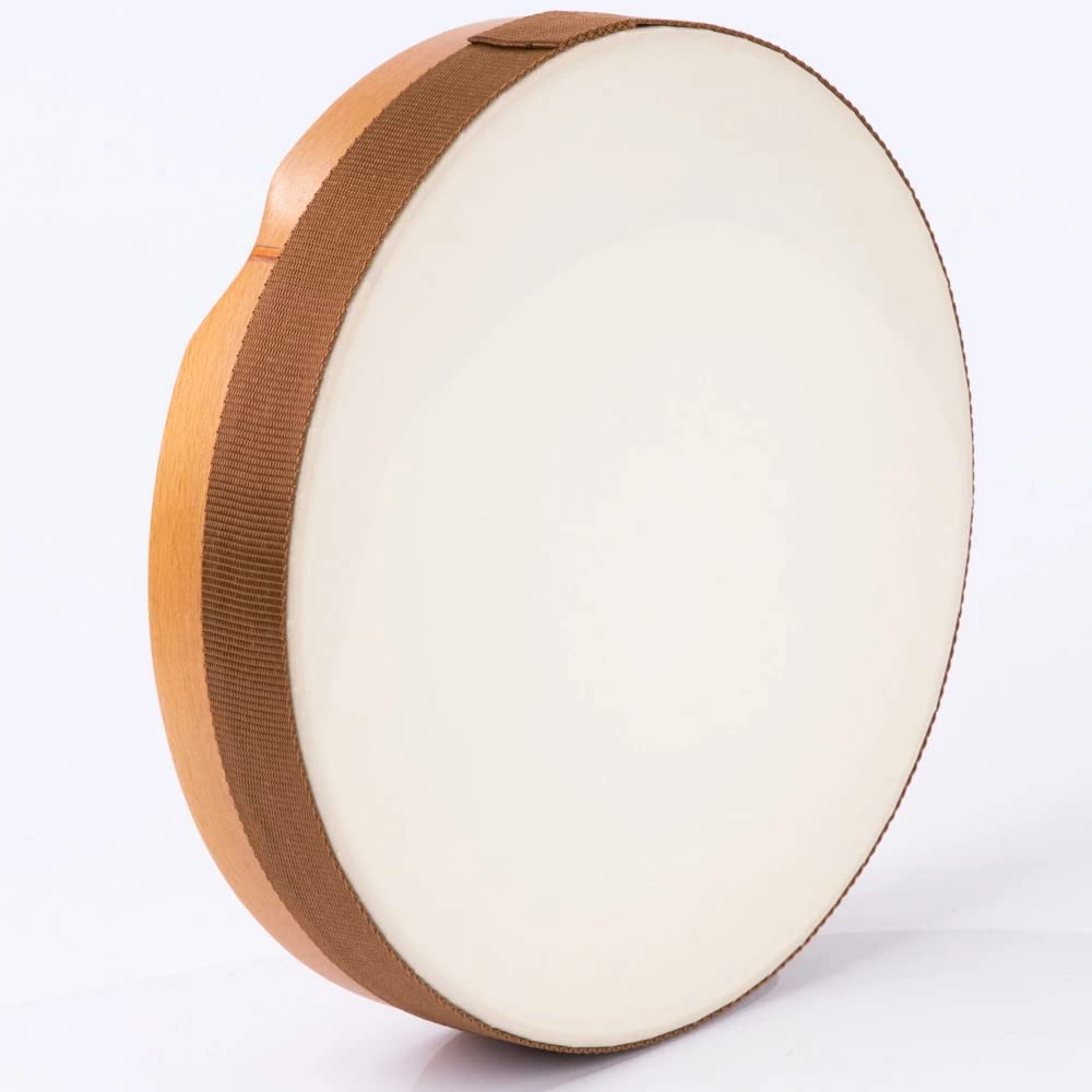 Tambour Bendir à cadre accordable de 40,6 cm – Peau de fibre