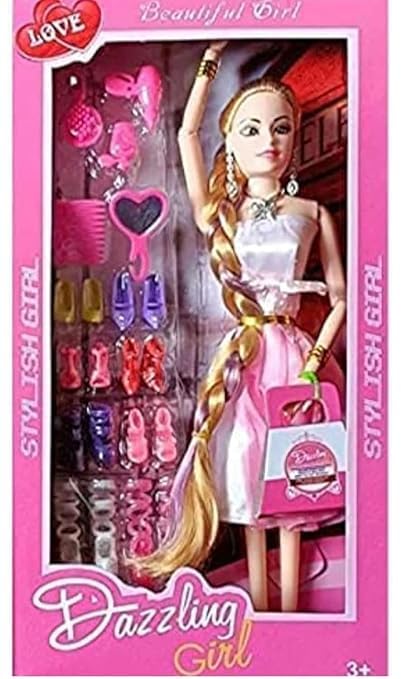 See full amazon price history chart for Komal sg Doll Toy with Moveable Arms, Legs, Elbow & Knee for Girls, Doll with Accessories Set, Pack of 1 Komal sg Doll Toy with Moveable Arms, Legs, Elbow & Knee for Girls, Doll with Accessories Set, Pack of 1 (B0DBRLG8PP) Amazon Price History, Amazon Price Tracker
