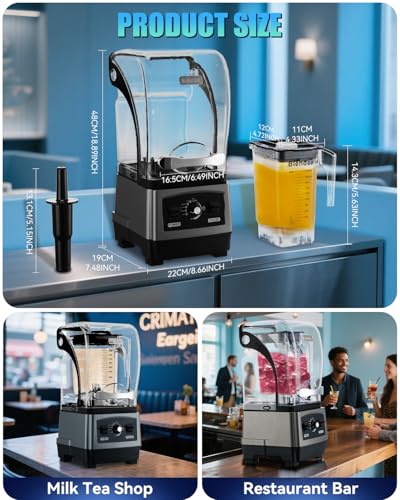 Vasos para licuadora profesional de 68 oz miniatura 4