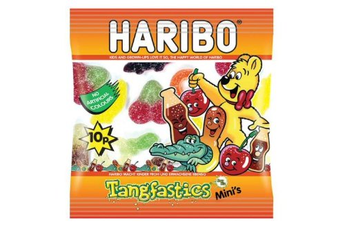 Amazon.com : Haribo Tangfastics Mini Bags (Box Of 100) : Grocery