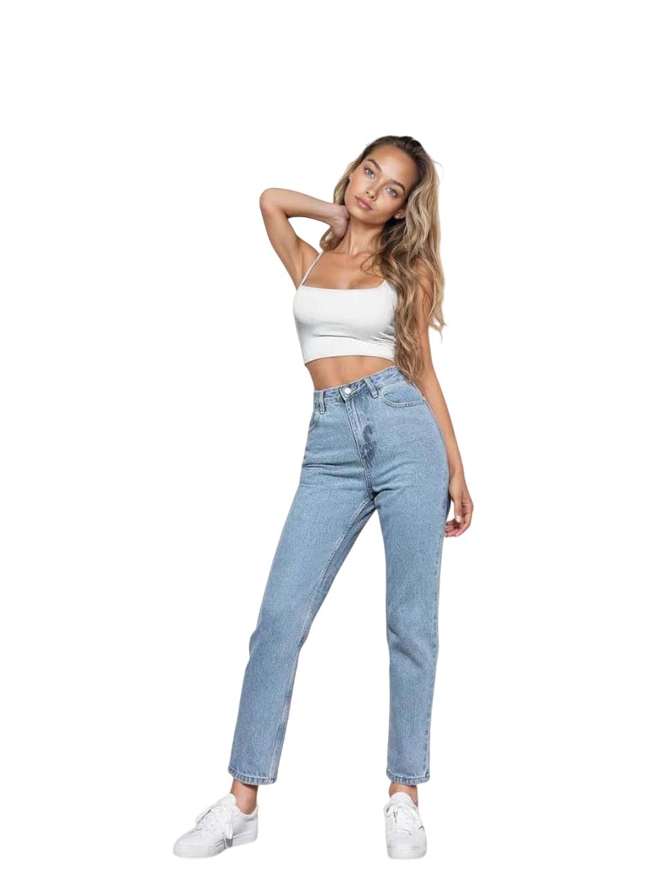 kotty Women’s High Rise Baggy Fit Jeans|Trendy Denim for GenZ Fashion Vibe-picture-39