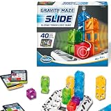 ThinkFun – 76685 – Gravity Maze Slide – das Neue Kugelbahn-Logikspiel für Mädchen und Jungen ab 8 Jahren. Rätselspaß mit Schiebepuzzle und Kugelbahn!