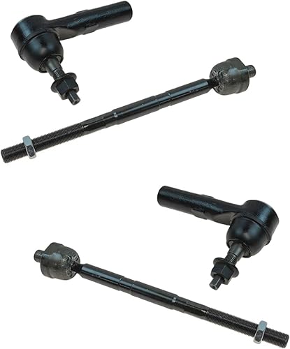 Vista 424 de TRQ - Juego de barras de acoplamiento delanteras interiores y exteriores