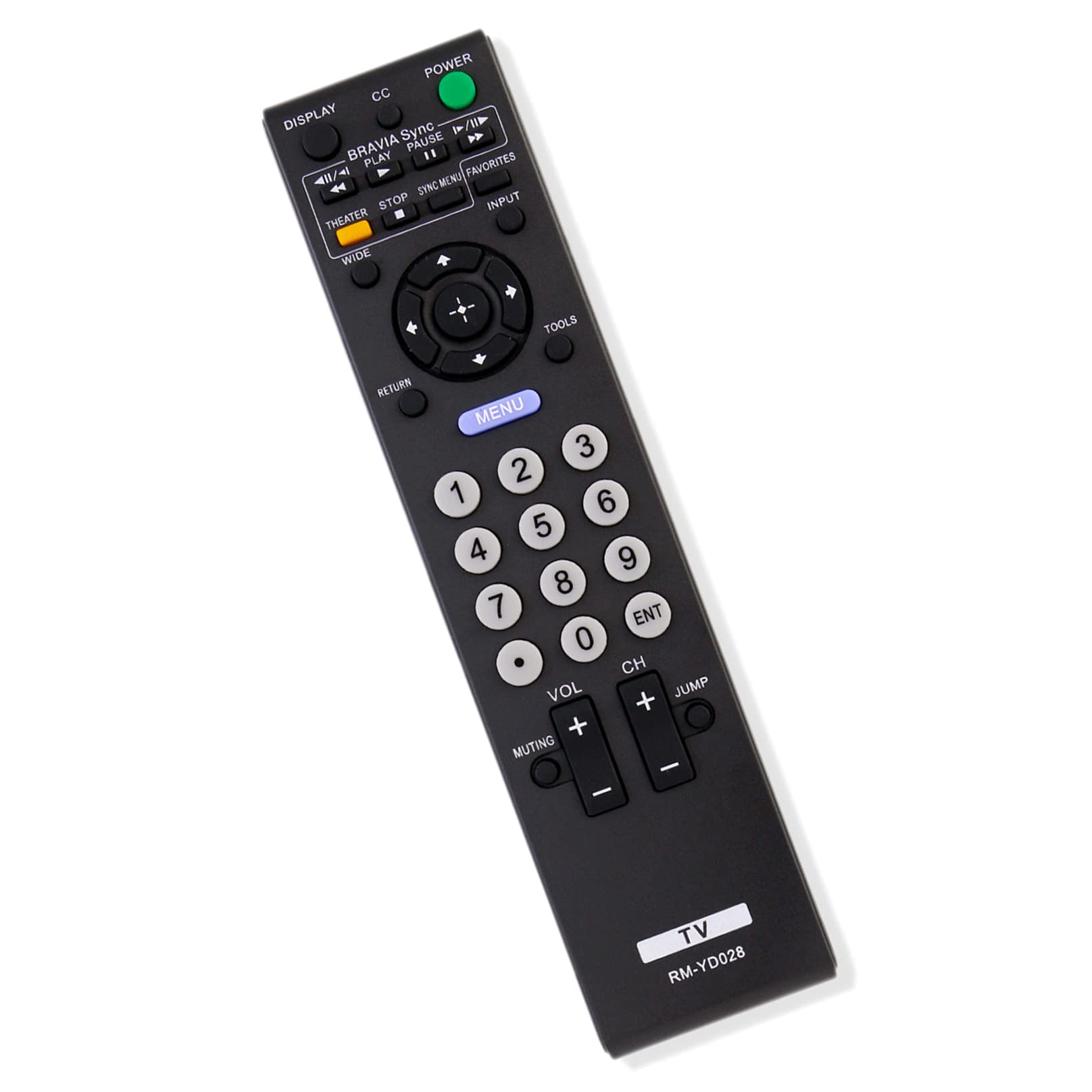 Telecomando Universale VINABTY SN-1LC Per TV Sony - Sostituto Per Modelli KDL E RM-YDxxx, Telecomando Di Ricambio Leggero E Robusto