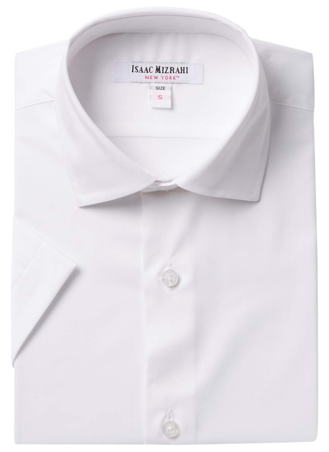Isaac Mizrahi Camisa de vestir de sarga 100% algodón para niños (disponible en muchos estilos)