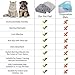 Pet Pee Pad, Reusable Pet Pee Pad, Leak-Proof Pee Pad, Puppy Pads Pet Training Pads, Cooling Bed, Washable Pee Pads for Dogs (M,E)(Medium,Medium)