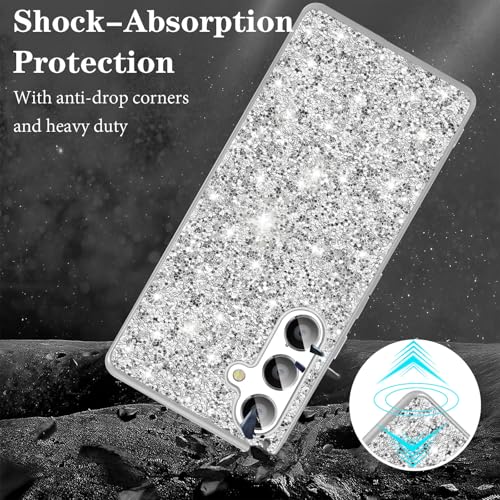 Coque Samsung S24 FE paillettes : évitez les rayures avec style - 2