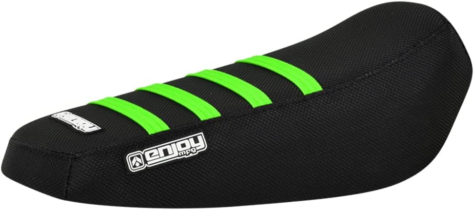 Enjoy Mfg Seat Cover - Compatible with Luna Float Sur Ron Sur-Ron Light Bee MX & X E-Bike #348 (All Black w/Black Ribs)