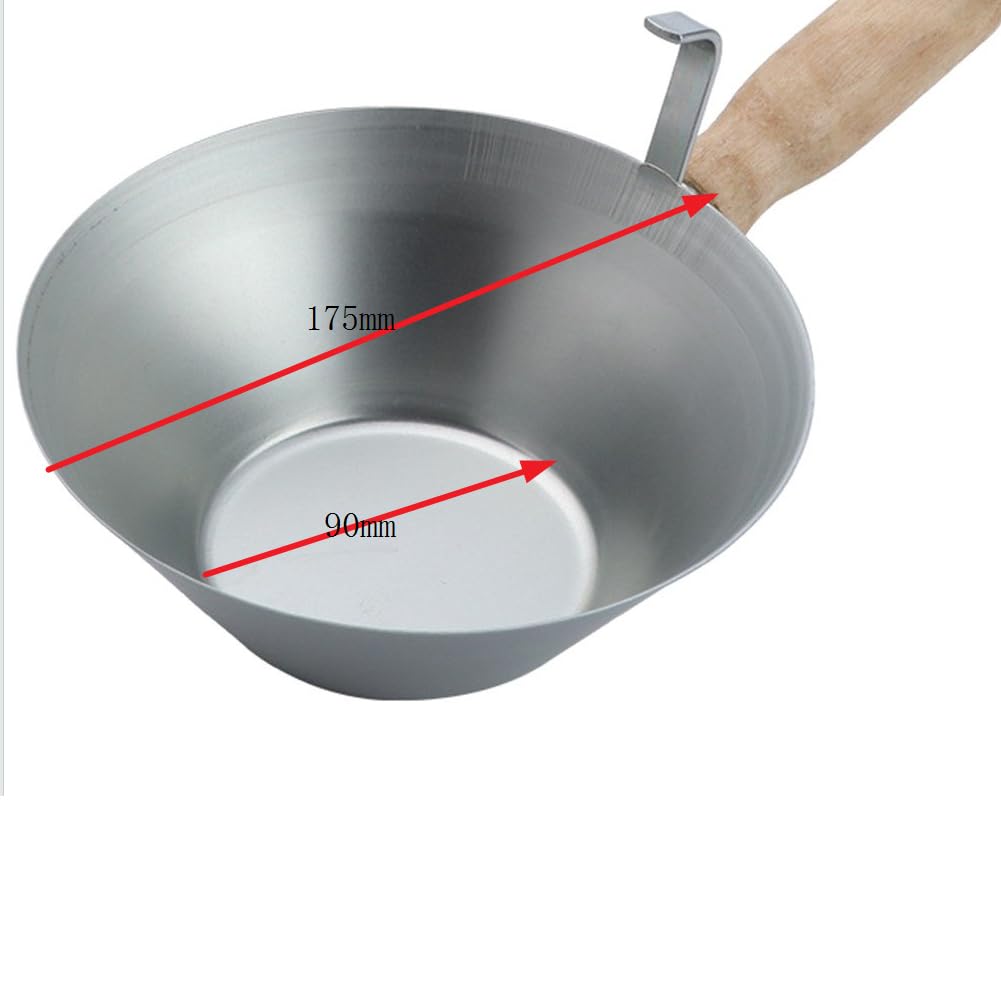 Cuchara De Cemento, Cacerolas De Barro, Cucharón De Agua con De Madera, Cuchara De Agua para Albañilería, Yeso, Bricolaje, Renovaciones del Hogar, Paneles De Yeso