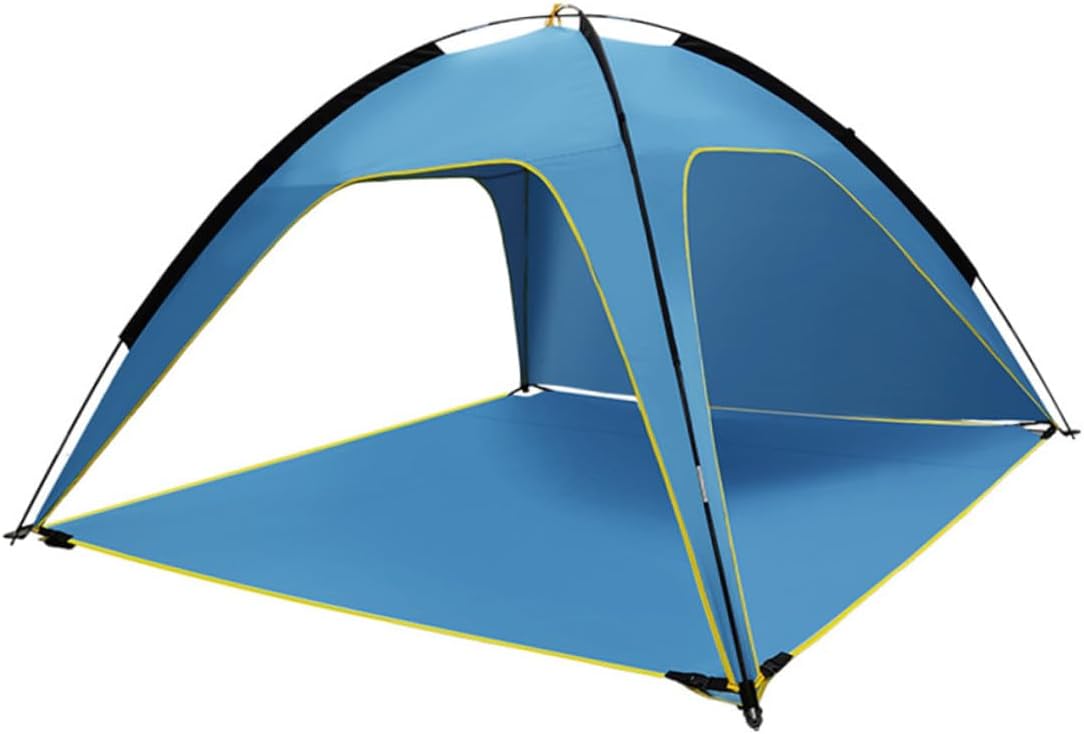 GALPADA Outdoor Camping Tent with UV Protection Spacious Breathable Polyester Beach Shelter for Adults and Easy Quick Setup Travel Tent for Picnic and Hiking
