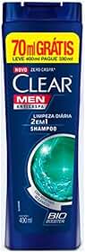 Shampoo Anticaspa Clear 400ml