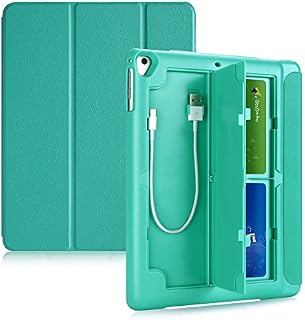 TKOOFN Case for iPad 5th/6th/iPad Air/Air 2, Multifunctional Protective Smart Cover with Pencil