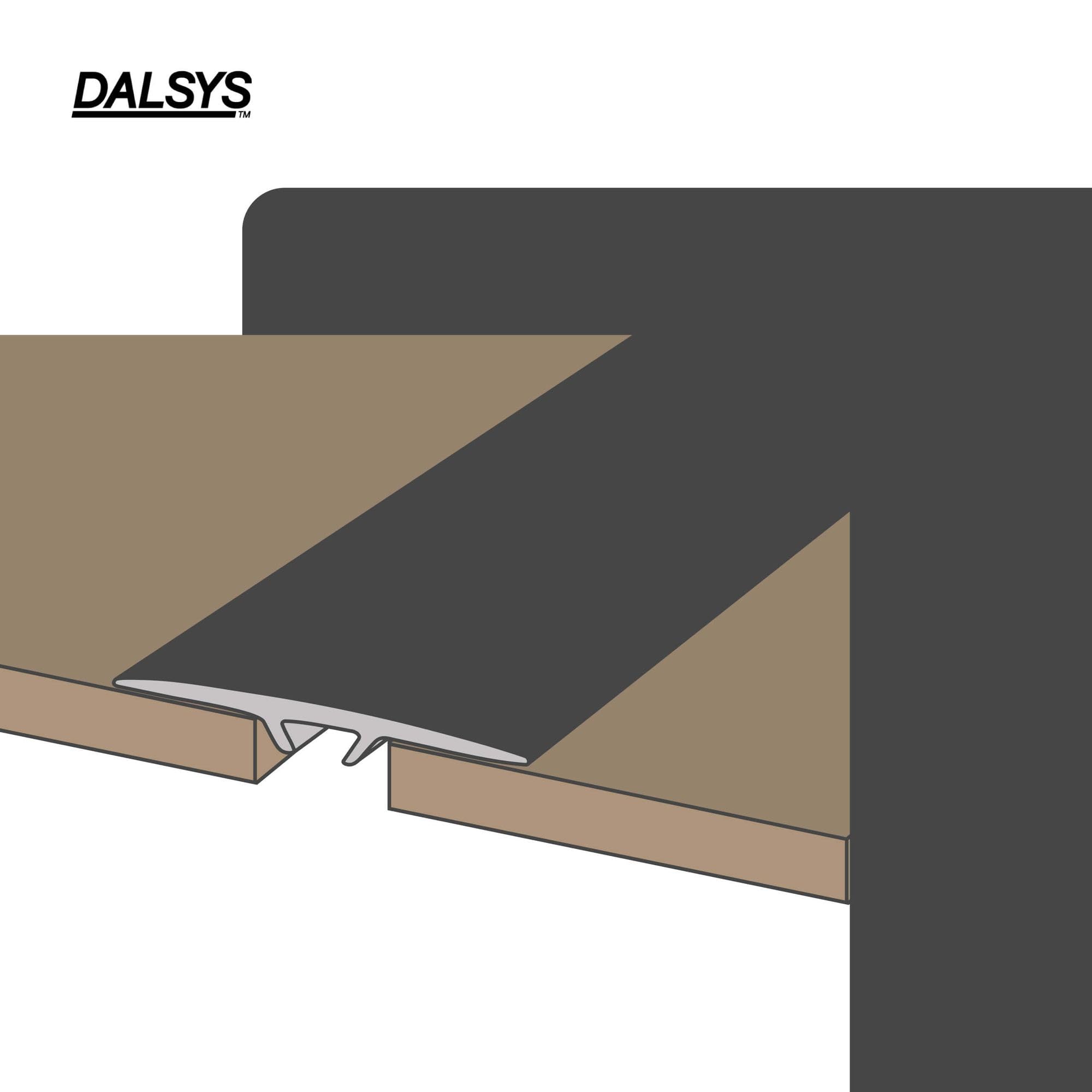profilo di transizione adesivo piatto 90cm alluminio bronzo, soglia porta, profilo raccordo pavimento, barra passaggio laminato vinile moquette