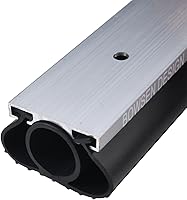 Vista 4 de BOWSEN Juntas de puerta de garaje resistentes a la intemperie U+O con forma de anillo universal, burlete de goma para puerta de garaje con juego