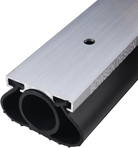 Miniatura 4 de BOWSEN Juntas de puerta de garaje resistentes a la intemperie U+O con forma de anillo universal, burlete de goma para puerta de garaje con juego de
