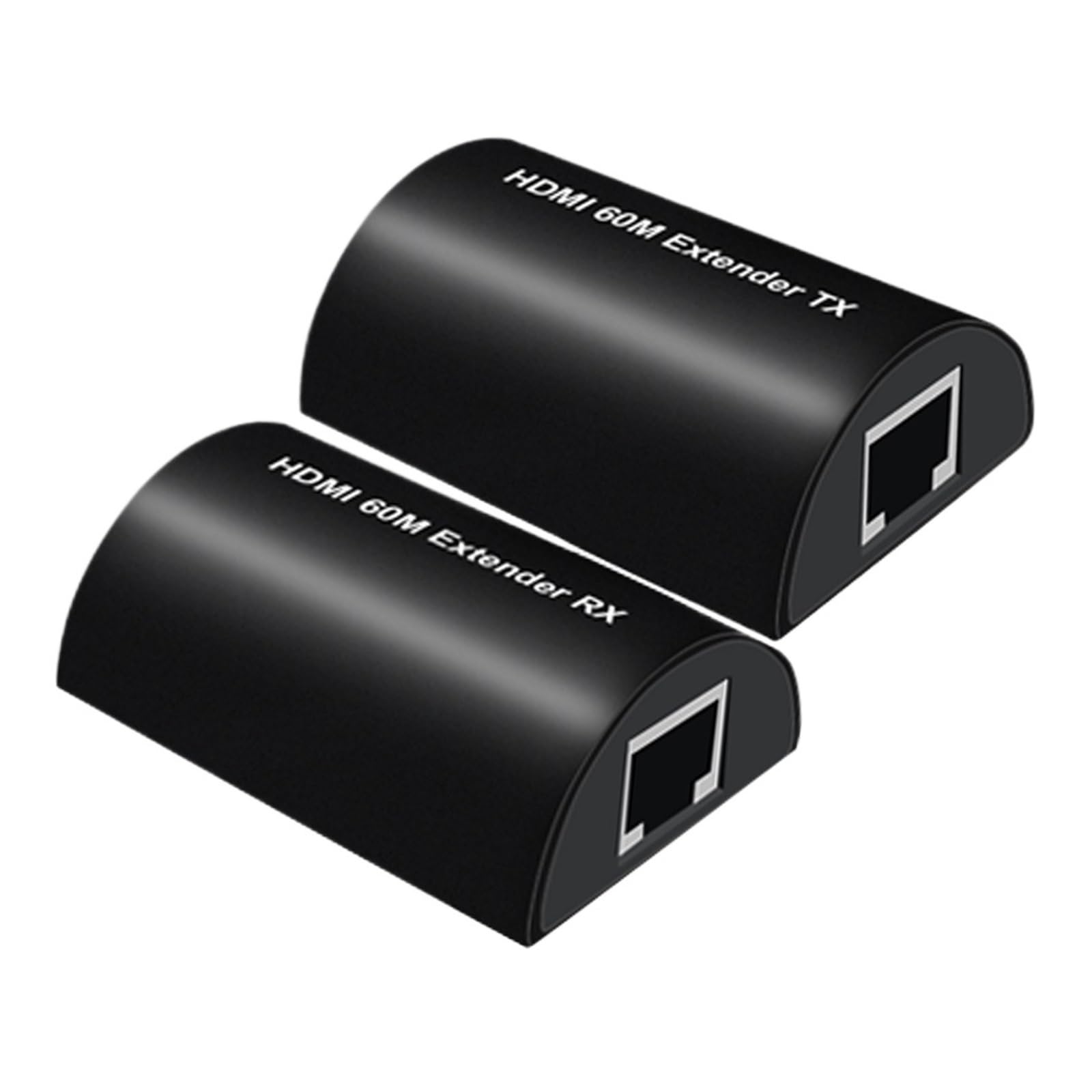 Extender Over Cable 1080P HDMI UTP RJ45 Converter For PS4 PS5 PC Laptop HDTV(UK Power)