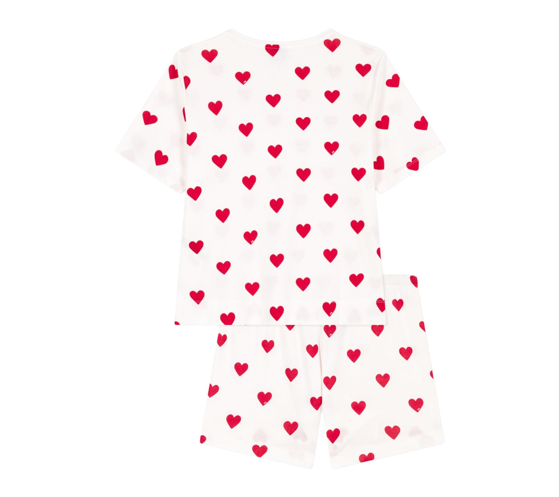 Petit Bateau A0b5v Pyjacourt Manches Courtes Femme (Lot de 1)