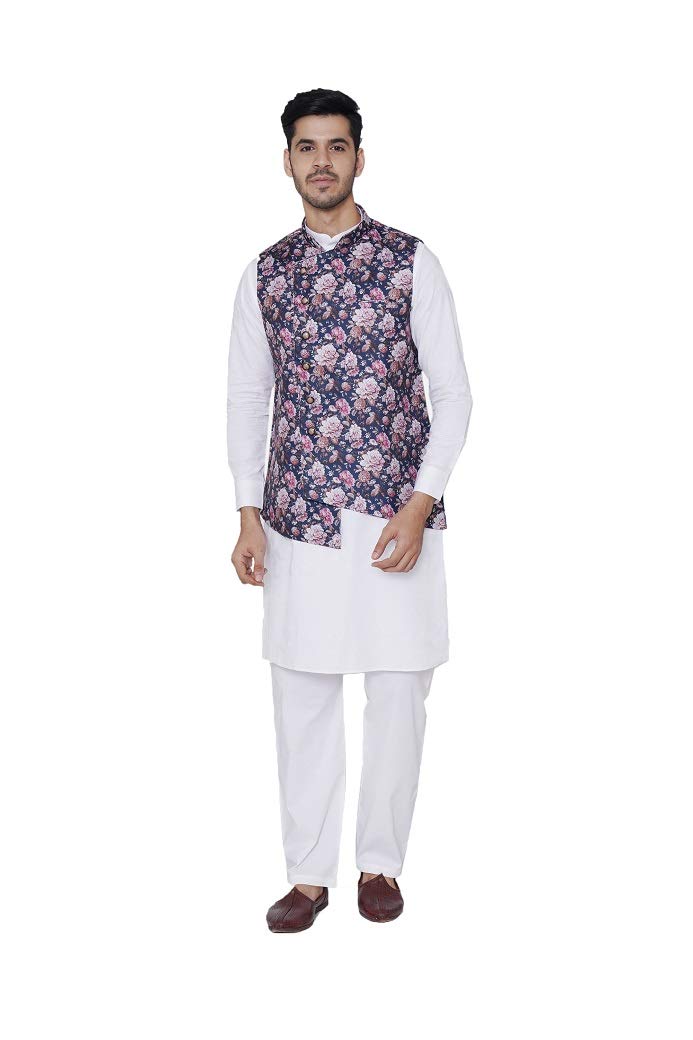 Men's Solid Regular Fit Jacket-image-7
