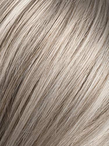 Coco Wig Petite Avg Cap Color Snow Mix - Ellen Wille Wigs 3.5" Short Pixie Cut Synthetic Lace Front Monofilament Crowne Piece Out Bangs Peluca Smaller Heads Bundle MaxWigs Hairloss Booklet
