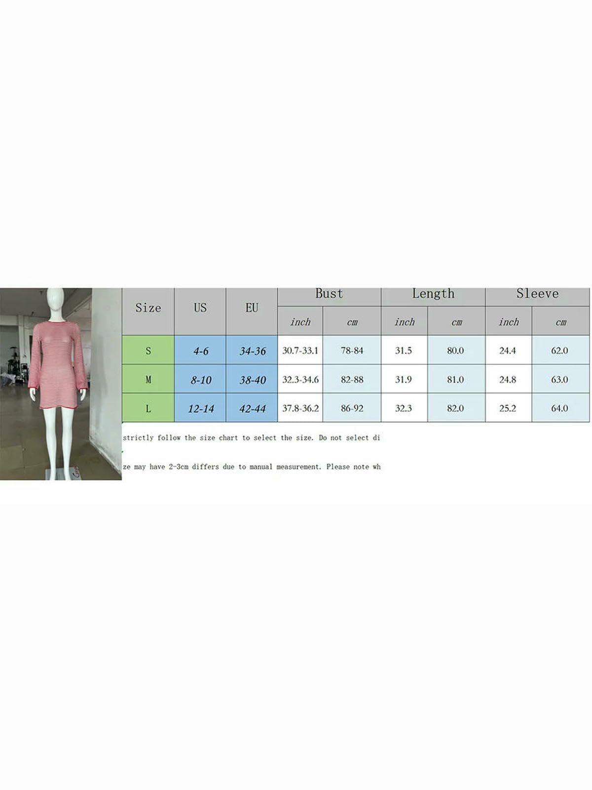 Vestiti a Maniche Lunghe Mini Abito da Donna Righe Donna, Inverno Autunnale, Contrasto Bodycon Ad Alta Vita, Sexy per La Festa della Spiaggia Casual-Nero-m