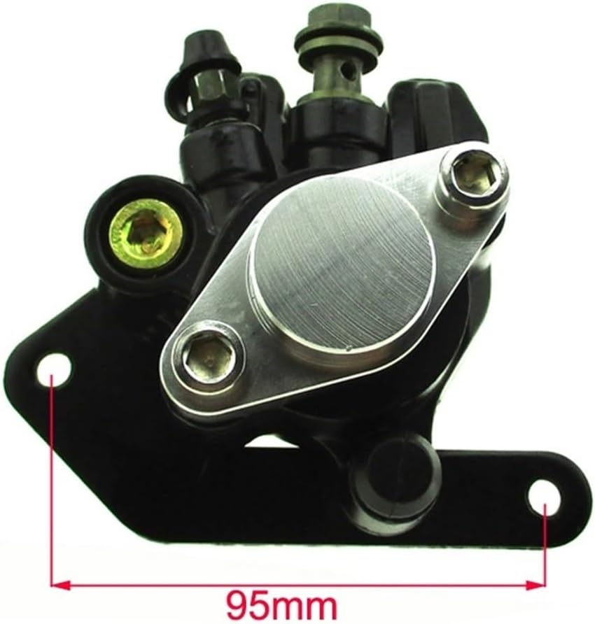 Rear Brake Caliper with Brake Pads for YA WOLVERINE 350, RAPTOR 660, WARRIOR 350, YFM350X, SI LT230 - OEM Replacement Parts