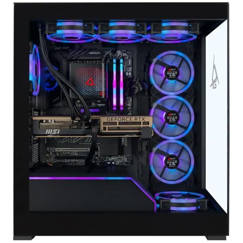 Image of CLX Horus Gaming PC - AMD Ryzen 9 9950X3D 4.3GHz, GeForce RTX 5080, 360mm Tryx AIO, 32GB DDR5 RGB Memory, 2TB SSD, WiFi, Windows 11 Home, Black, AI-Accelerated