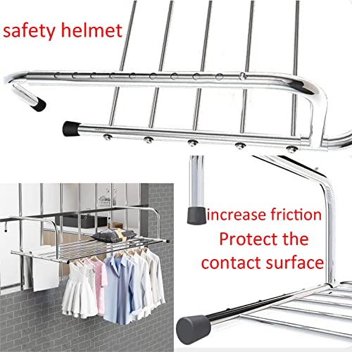 Séchoir mural pliable et étendoir à linge extensible gain de place - 5