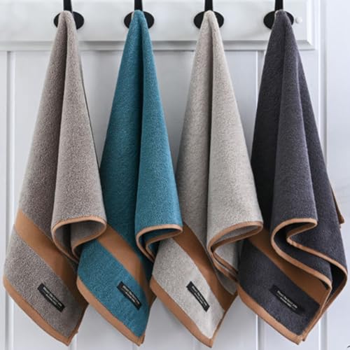 Serviette de toilette 100% coton de luxe douce lot de 4 - 3