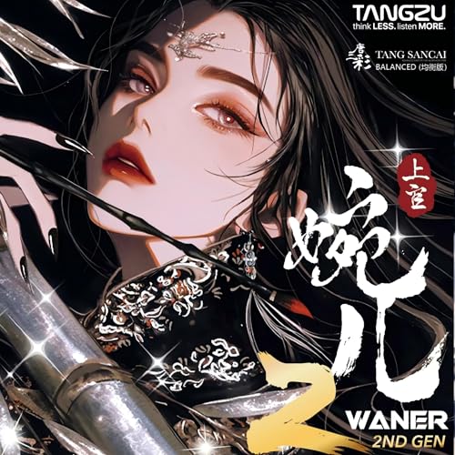 Image of TANGZU Waner S.G II in-Ear Monitor Earphones, 10mm Dynamic Driver PET Diaphragm Gaming Earbuds, HiFi Wired IEM Headphones with 0.78-2Pin Detachable OFC Cable (3.5mm, Black)