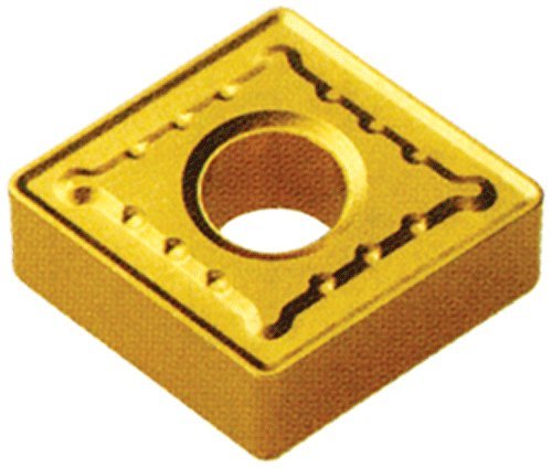 40233 Solid Carbide Turning Inserts, CM14 Grade, Multilayer Coated, CNMG 544, 1/4" Thick, 1/16" Radius, Pack of 10