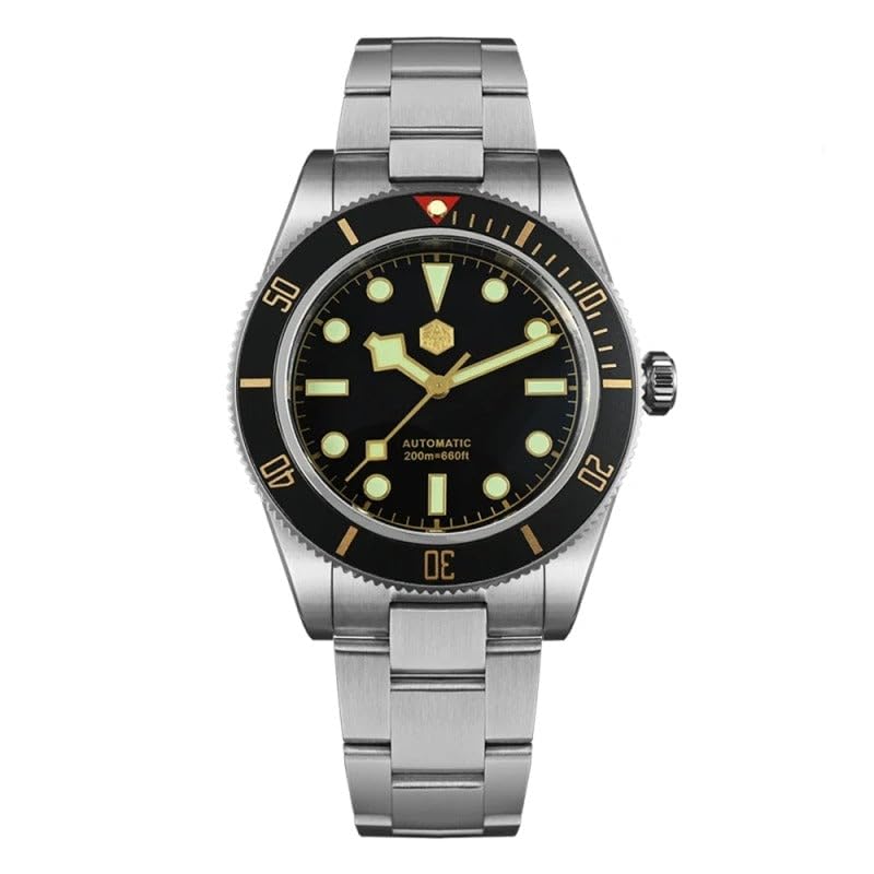 Montre automatique étanche 20 bars San Martin SN008GC dotée d'un verre saphir haute résistance