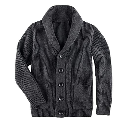 Cardigan Sweater Men Coat Coarse Wool Sweater Thicken Warm Casual Coat4