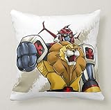 daltanious episodio 10  Pillow Cuscino Personalizzato DALTANIOUS Robot Cartone Anni 80-1 - Divano Arredamento Idea Regalo