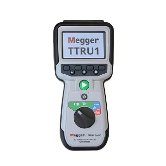 Megger TTRU1-BASIC Transformer Turns Ratiometer, 37.5 V AC