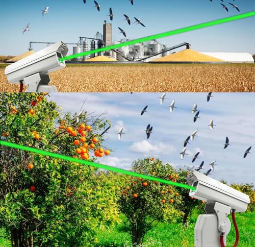 Hnbylmm Bird Repellent Laser Devices, Automatic Bird Scarer With 360° Rotary, App Remote Control, IP66 Waterproof, Quiet User-Friendly, For Substations, Airports, Orchards, Farmland B - 2