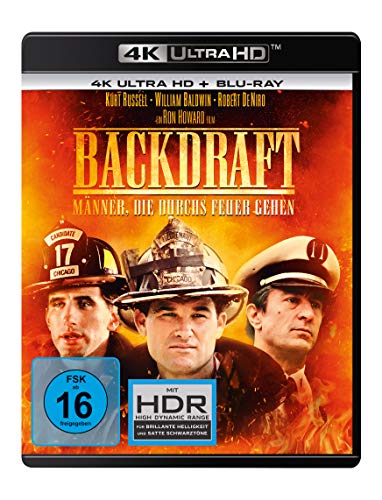 Backdraft - Männer, die durchs Feuer gehen (4K Ultra-HD) (+ Blu-ray 2D)