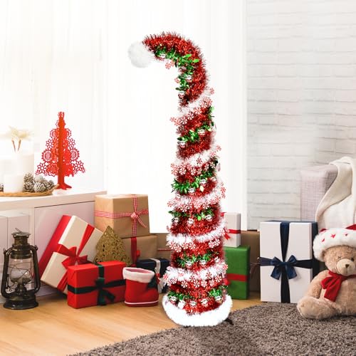 Albero di Natale Pop Up Con Luci incorporate, 15in x 5FT Albero...