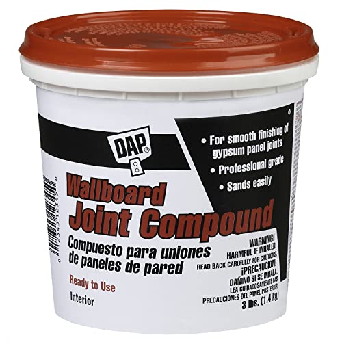 DAP Wallboard Joint Compound, White, 3 Lb (7079810100)