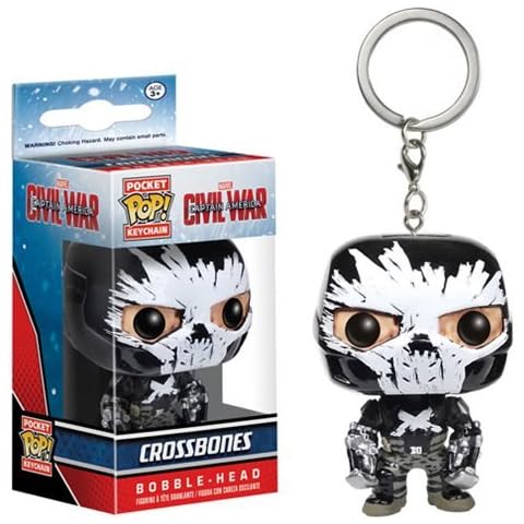 Funko 9513-PDQ Schlüsselanhänger Figur "Captain America CW Cover