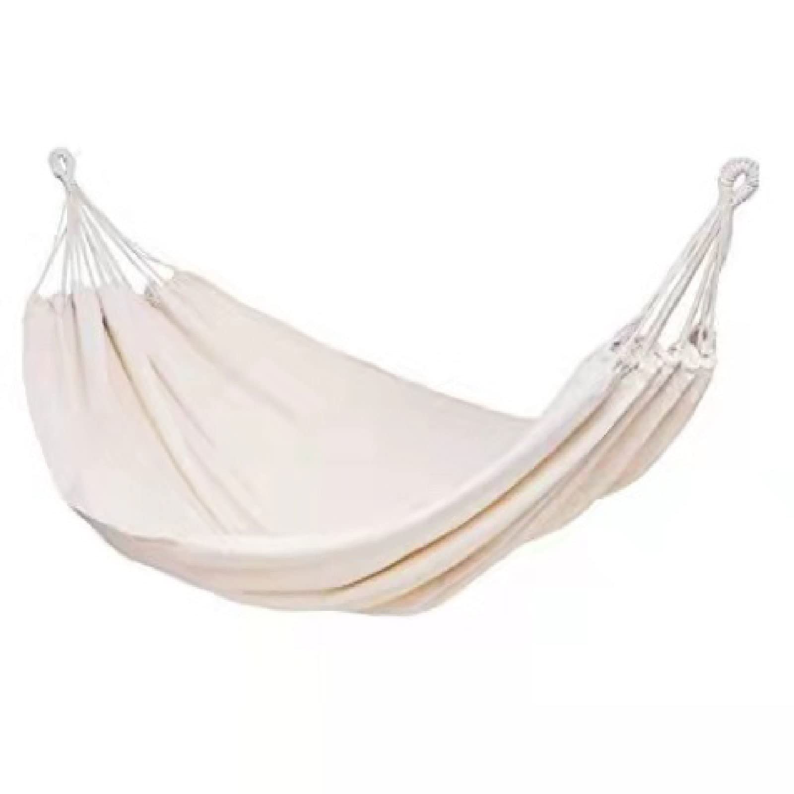 VRINO Hammocks, Canvas hammock, outdoor beach camping, barbecue, leisure, light and easy to store, single swing thickened