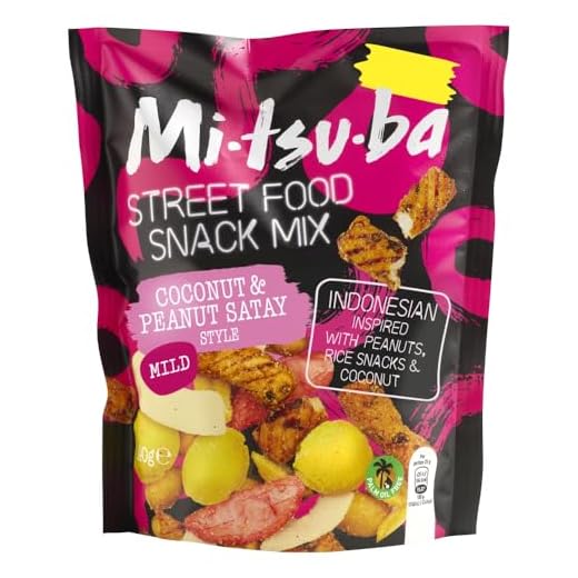 Mitsuba Street Food Coconut Satay ,140g