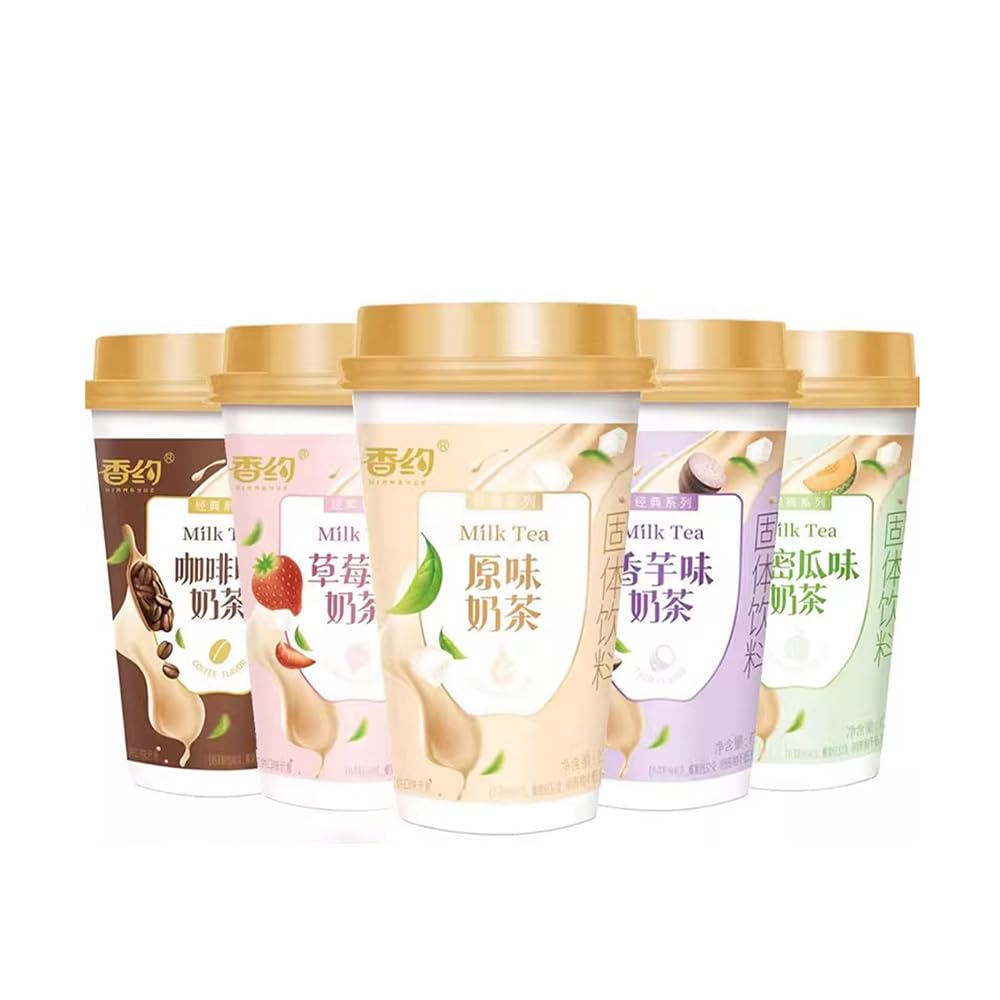 PLUS HOME Descubre el placer de nuestro delicioso Milk Tea instantáneo, una bebida cremosa y reconfortante perfecta para cualquier momento del día.MilkBlueberry(Pack6)