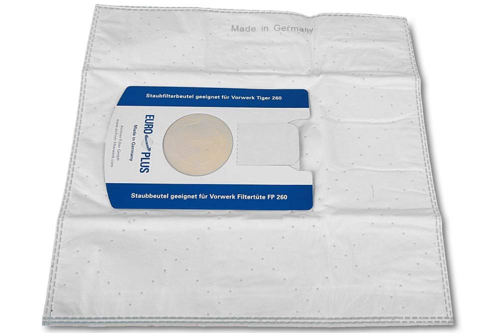Sacchetti Aspirapolvere Primebag Per Vorwerk Tiger 260/265/270 &ndash; Confezione Da 5 A 30 Pezzi