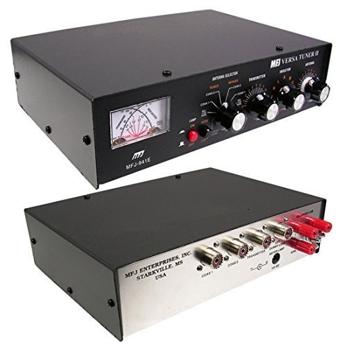 MFJ 941E Versa Tuner II - 300 watts manual HF antenna tuner 1.8-30MHz by MFJ Enterprises Cover