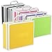 AR Carry Box® - Valigetta per attrezzi in alluminio, vuota, 260 x 210 x 80 mm, colore: Giallo