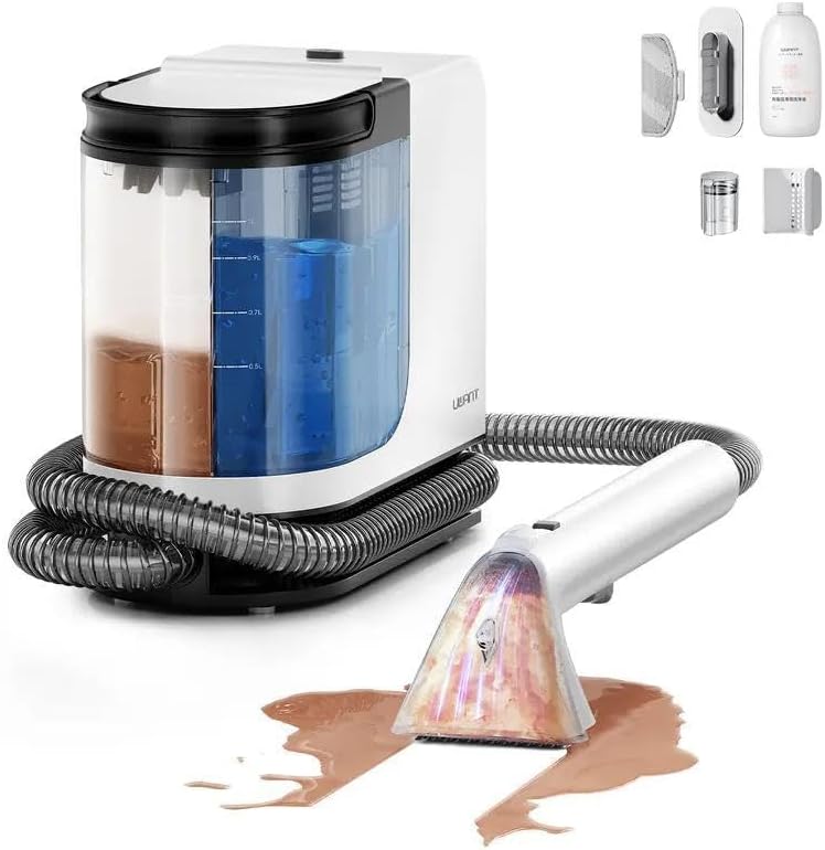 Amazon.co.jp: uwant ポータブルカーペットクリーナー 15Kpa 強力吸引