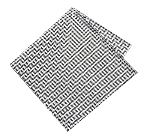 Image of TIE STUDIO Men's Necktie Pocket Square & Cufflink Set | Standard | Jacquard Fabric | Superior Stitching |