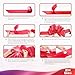 Zoe Deco - Big Car Bow - Red, 30 Inch - Giant Car Bow for Birthday, Christmas, Wedding Reception, Surprise Party - Large Gift Wrapping for Huge Present