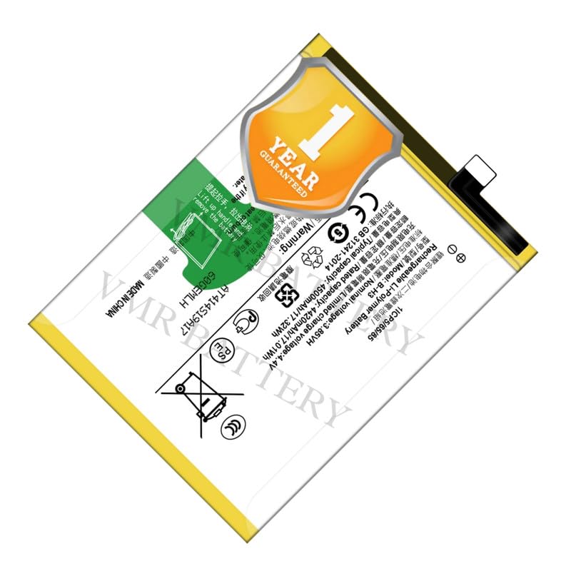 Image of Original B-H3 Battery Compatible for Vivo Z1x (1917, PD1921F EX) | Vivo Z5 (1921, V1921A, V1921T) - (4500mAh) - 1 Year Warranty K7
